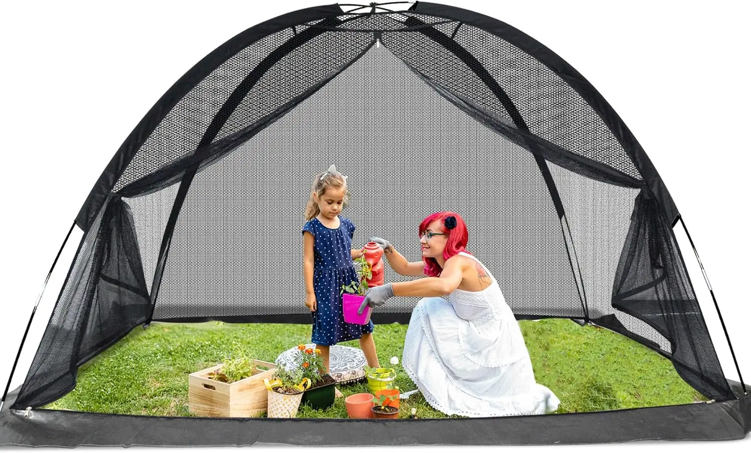 Crop Cages for Garden 17X13X7FT - Reusable Mesh Plant Cover for Outdoor Raised Garden Bed Protection Sun Shade & Bird Netting fo
Crop Cages for Garden 17X13X7FT - Reusable Mesh Plant Cover for Outdoor Raised Garden Bed Protection Sun Shade & Bird Netting fo