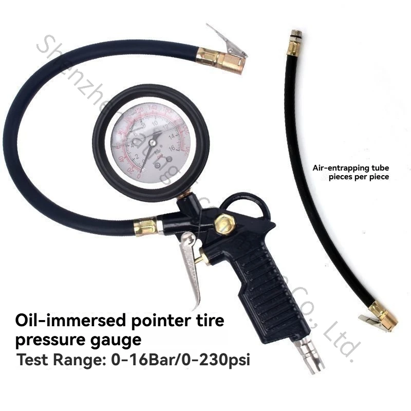 Automobile Tire Pressure Gauge Motorcycle Air Charging Gun Pressure Gauge Pressure Gauge Tire Detector Air Gun Air Gun
Automobile Tire Pressure Gauge Motorcycle Air Charging Gun Pressure Gauge Pressure Gauge Tire Detector Air Gun Air Gun