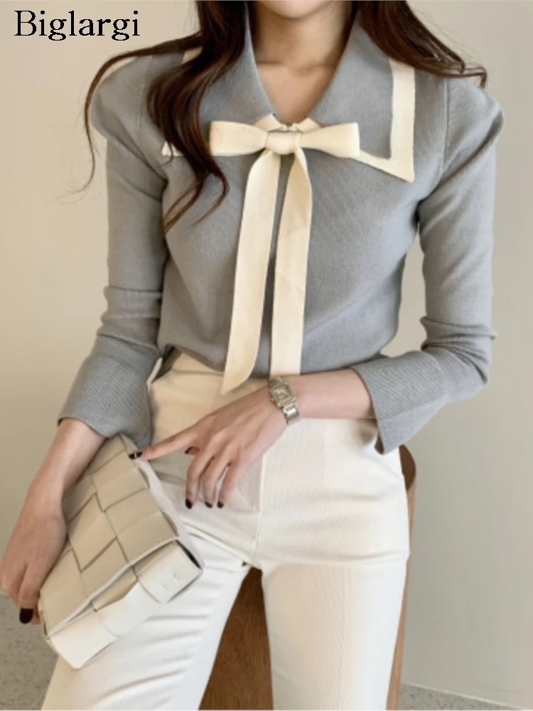 Женский Осенний трикотажный пуловер с длинным рукавом
Женский Осенний трикотажный пуловер с длинным рукавом