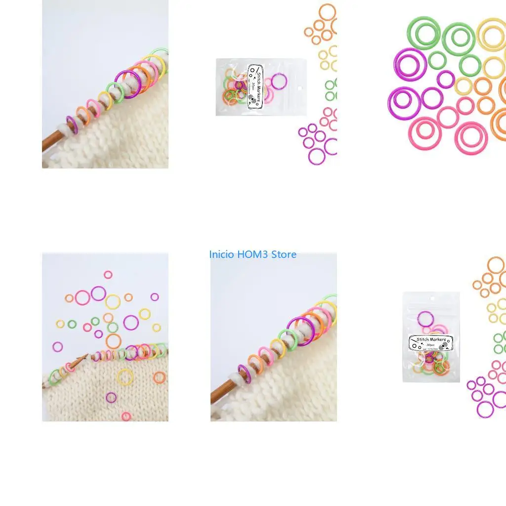A5YD 30 Pcs O-Rings Crochet Markers Colorful Round Stitching Markers Metal Knitting Markers for Crocheting
A5YD 30 Pcs O-Rings Crochet Markers Colorful Round Stitching Markers Metal Knitting Markers for Crocheting