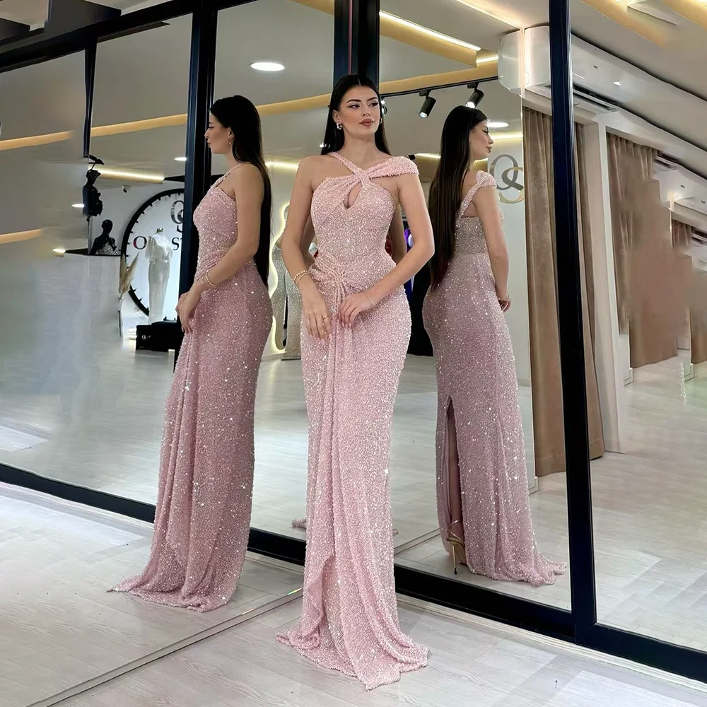 Великолепный дизайн, модное облегающее вечернее платье без рукавов, элегантное платье русалки длиной до пола, вечернее платье для выпускного вечера
Великолепный дизайн, модное облегающее вечернее платье без рукавов, элегантное платье русалки длиной до пола, вечернее платье для выпускного вечера