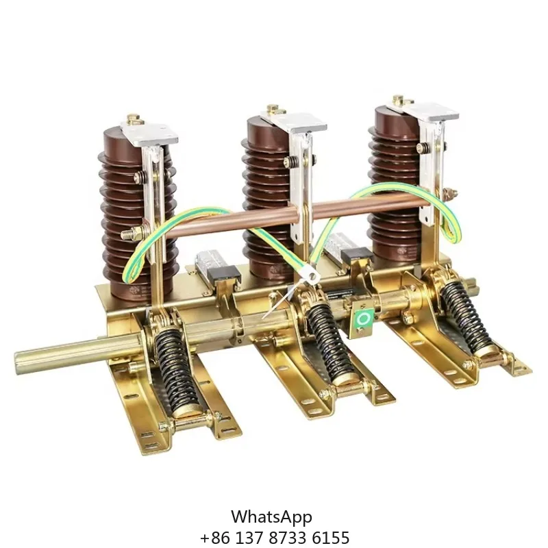 Внутренний переключатель заземления переменного тока 24 кВ, 31,5 кА, ножевые переключатели высокого напряжения, переключатель заземления
Внутренний переключатель заземления переменного тока 24 кВ, 31,5 кА, ножевые переключатели высокого напряжения, переключатель заземления