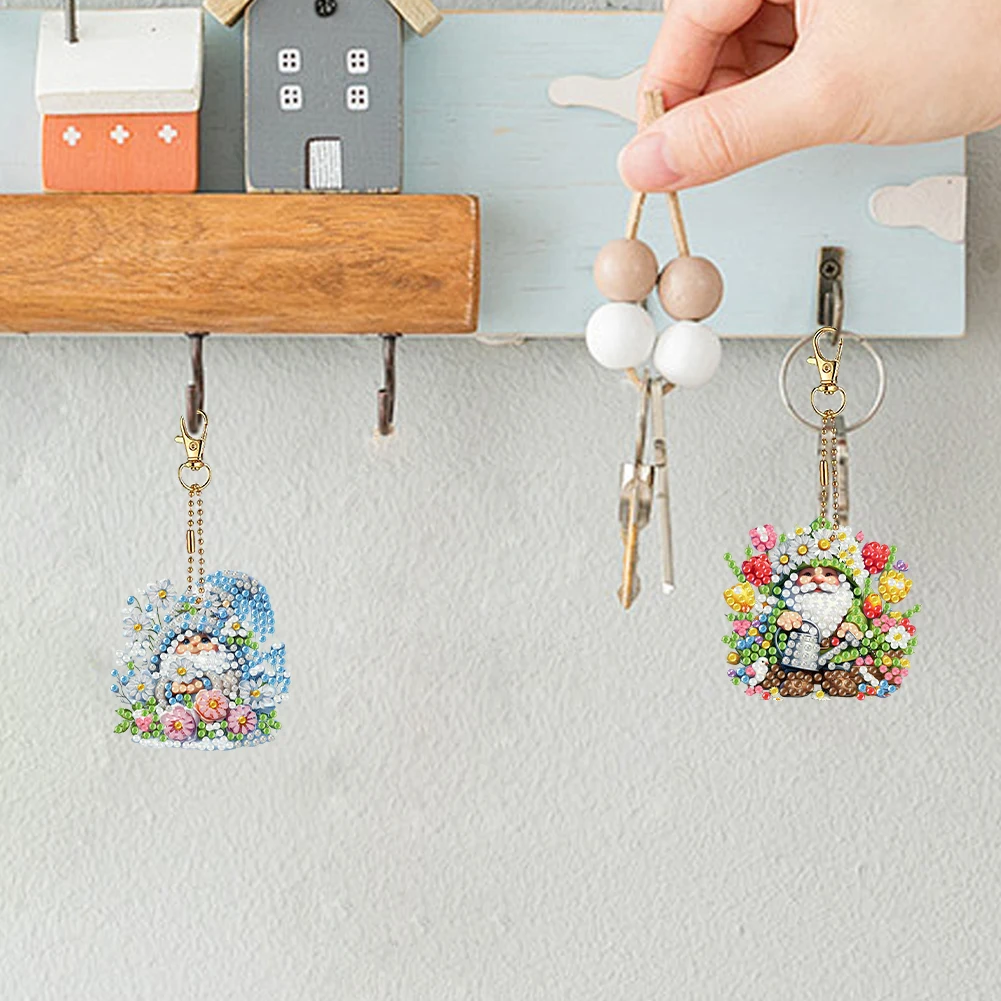 Набор из 6 штук: 2D плоские брелоки для ключей с алмазной мозаикой, двусторонние, с маленькими кристаллами, наборы для алмазной вышивки, подарок для друзей
Набор из 6 штук: 2D плоские брелоки для ключей с алмазной мозаикой, двусторонние, с маленькими кристаллами, наборы для алмазной вышивки, подарок для друзей