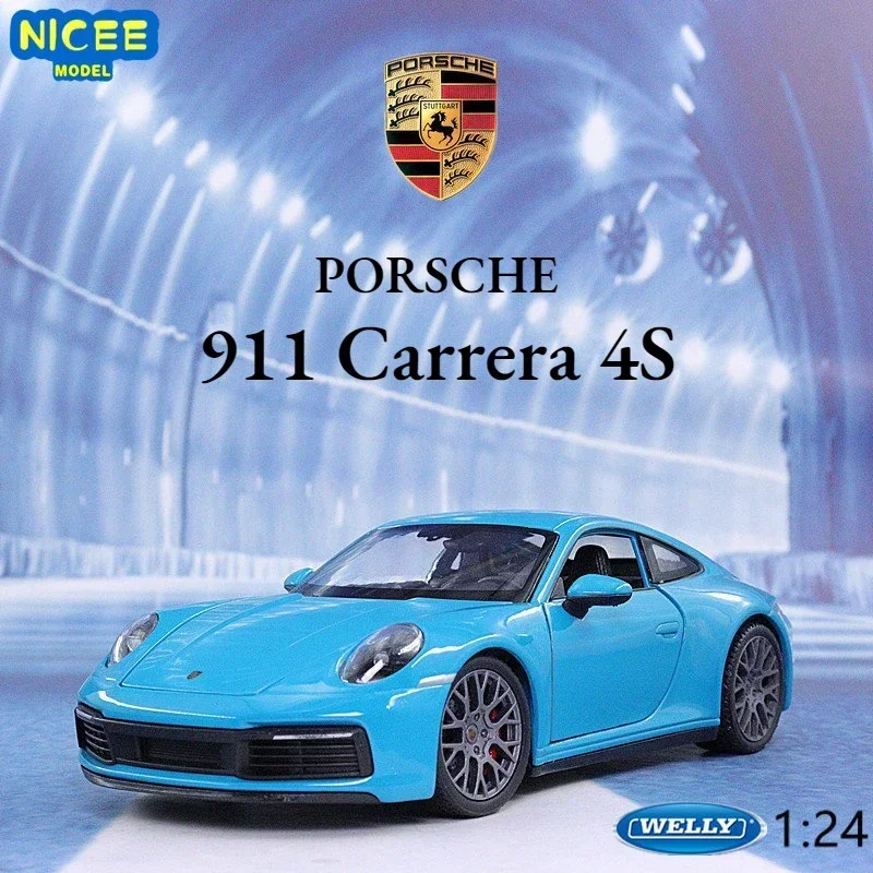 WELLY 1:24 Porsche 911 Carrera 4S Diecasts Simulator Metal Model Car Alloy Toy Car Sports Car for Children Gift Collection B75
WELLY 1:24 Porsche 911 Carrera 4S Diecasts Simulator Metal Model Car Alloy Toy Car Sports Car for Children Gift Collection B75