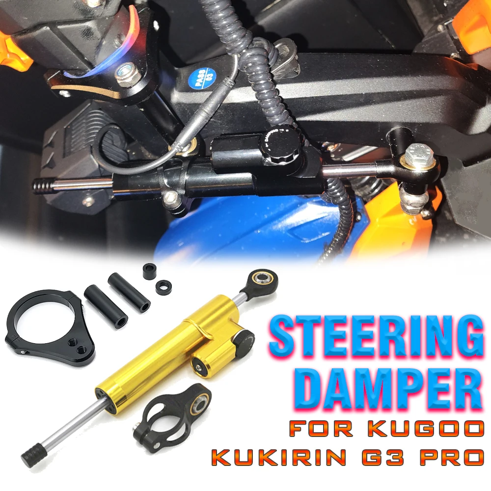 Original Steering Damper with Bracket Kit For Kugoo Kukirin G3 Pro Electric Scooter Accessories Increase Speed Stability Safety
Original Steering Damper with Bracket Kit For Kugoo Kukirin G3 Pro Electric Scooter Accessories Increase Speed Stability Safety