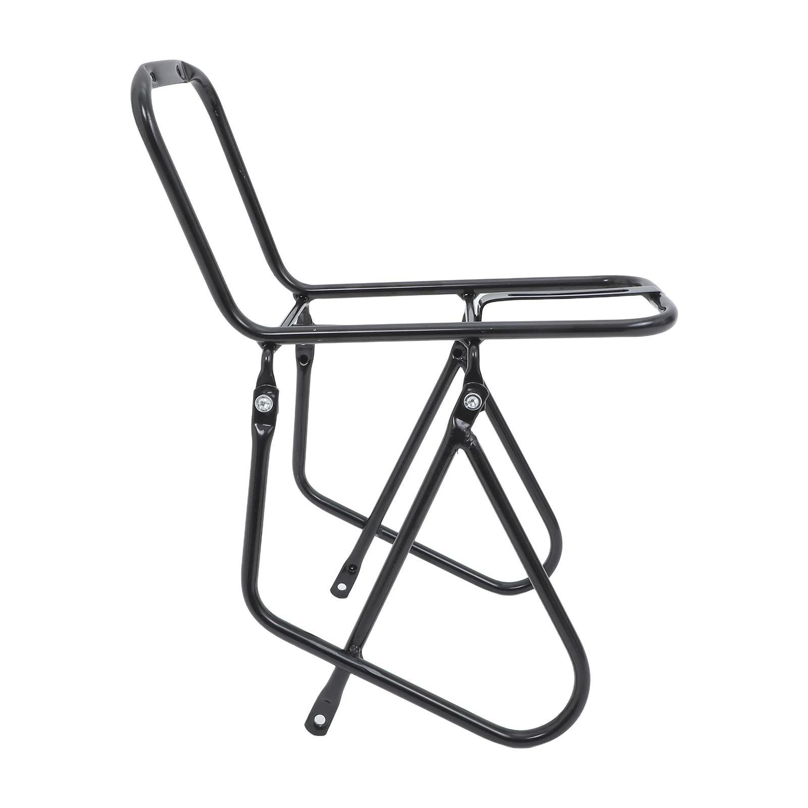 Bike Front Rack Durable Metal Disc Brake Compatible Cargo Carrier for Mountain Road Biking Black Bike Rack Parts 
Bike Front Rack Durable Metal Disc Brake Compatible Cargo Carrier for Mountain Road Biking Black Bike Rack Parts