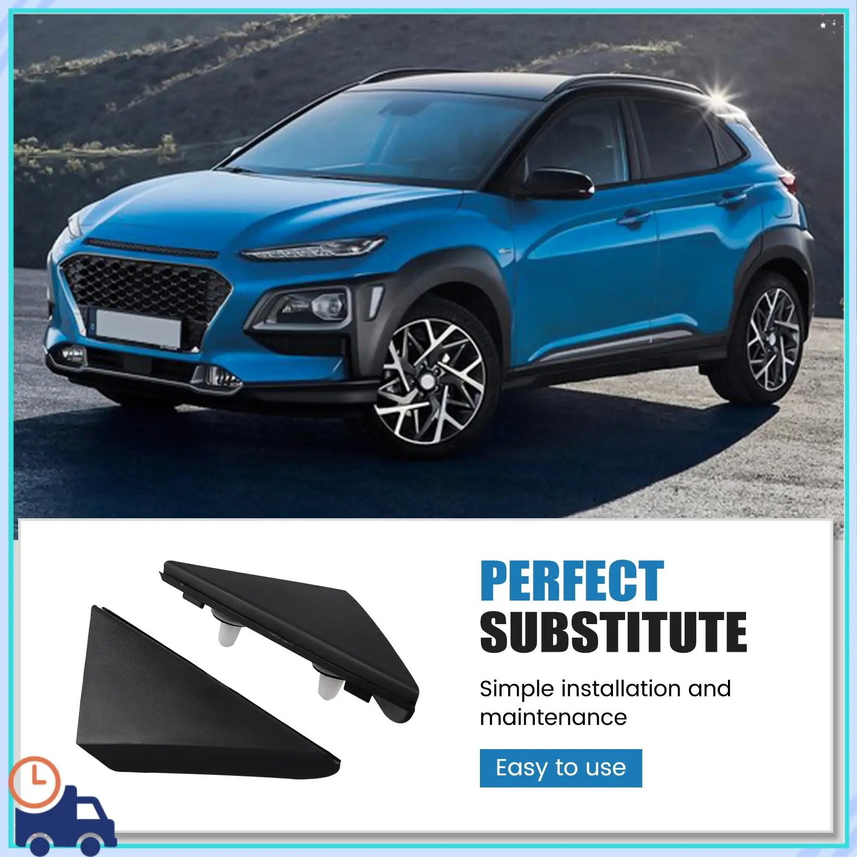 Автомобильный левый + правый молдинг стойки крыла 86180-J9000 86190-J9000 для Hyundai Kona 2018-2023
Автомобильный левый + правый молдинг стойки крыла 86180-J9000 86190-J9000 для Hyundai Kona 2018-2023