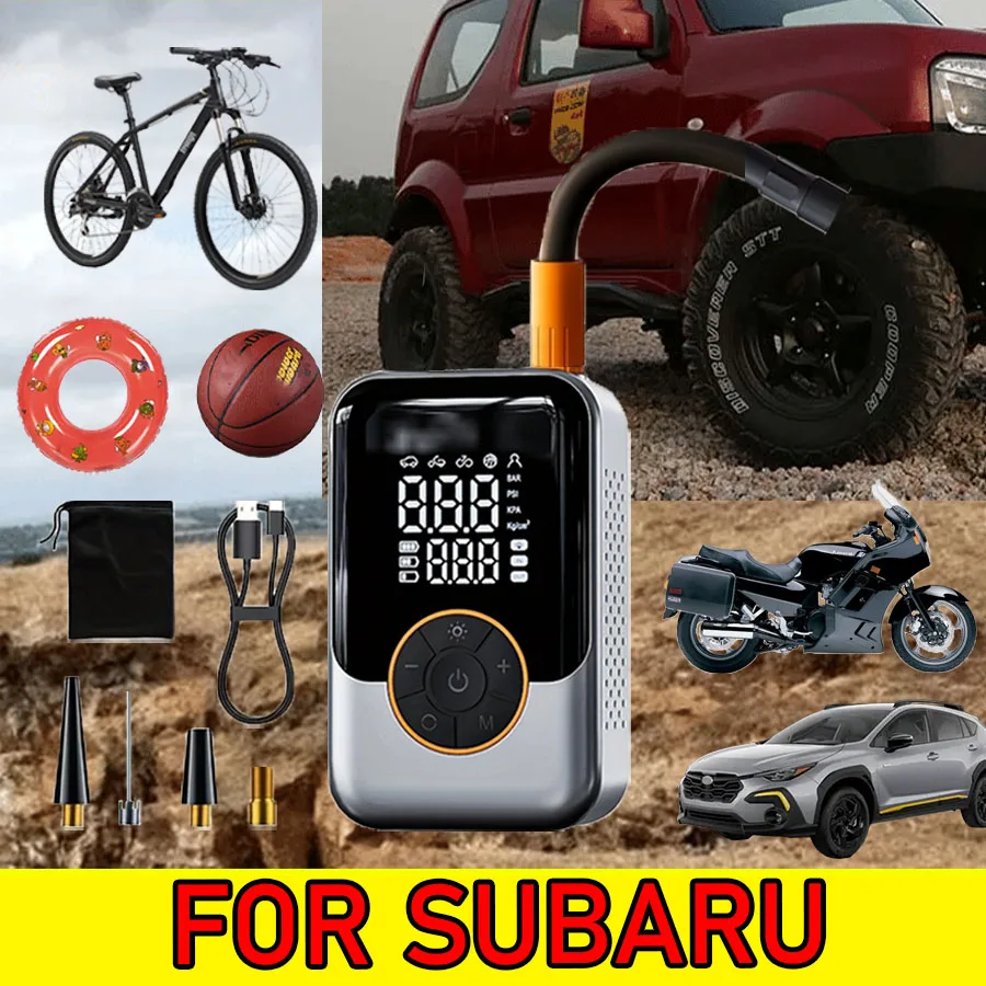 FOR SUBARUPortable Air Pump Wireless Car Tire Inflator Electric Air Compressor LCD Display Air Injector For Bike Car Motorcycle
FOR SUBARUPortable Air Pump Wireless Car Tire Inflator Electric Air Compressor LCD Display Air Injector For Bike Car Motorcycle