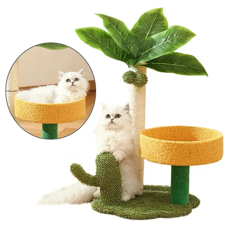 In Stock Wholesale Multi-Layer Large Sisal Cat Tree Tower Wooden Climbing Frame Scratcher Flower
In Stock Wholesale Multi-Layer Large Sisal Cat Tree Tower Wooden Climbing Frame Scratcher Flower