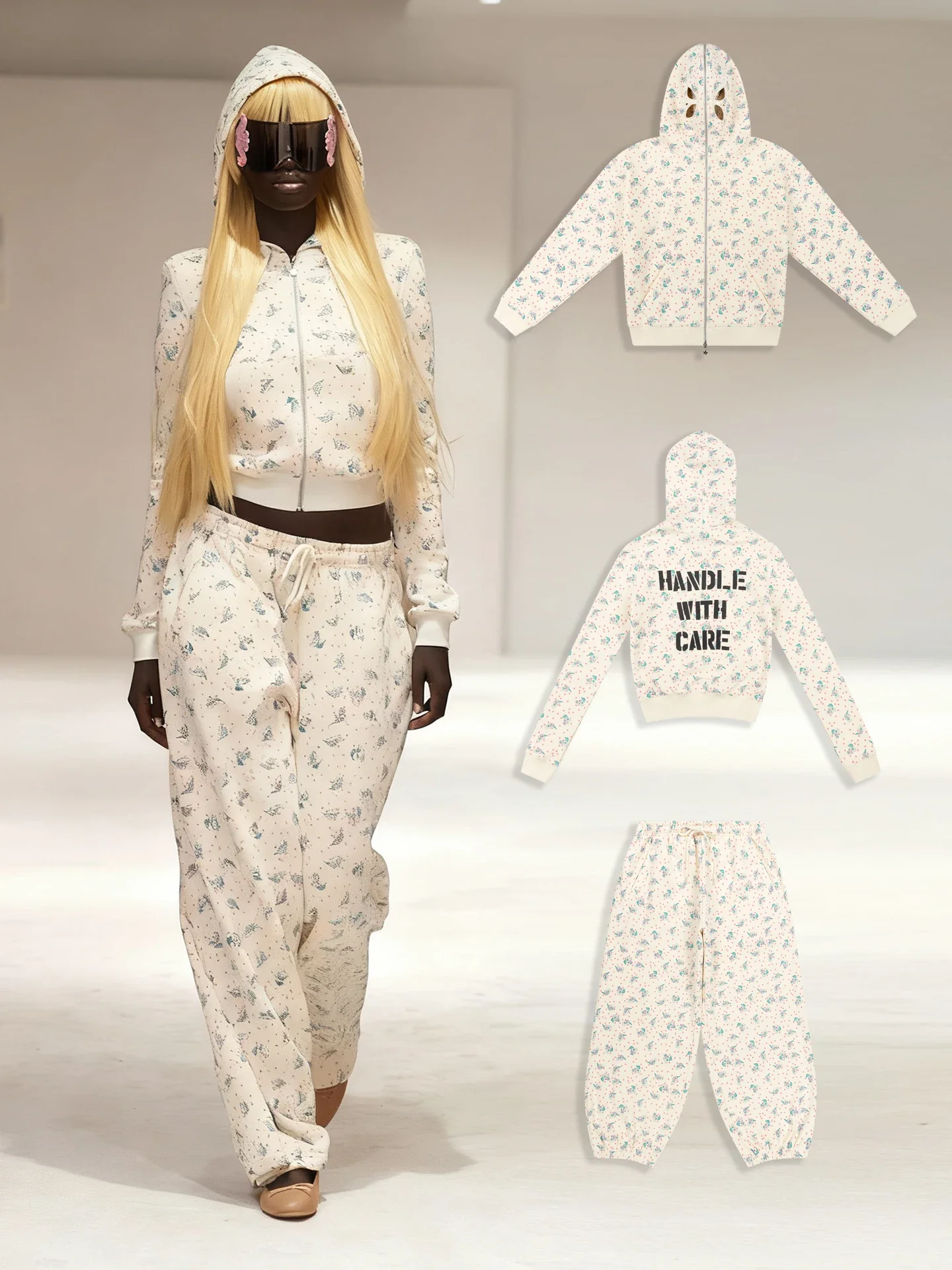 Ashley, толстовка с капюшоном с принтом кролика и сердца абрикоса, повседневный и спортивный стиль, короткая куртка облегающего кроя с обычными плечами в сочетании с комплектом спортивных штанов на флисовой подкладке, высококачественная женская одежда
Ashley, толстовка с капюшоном с принтом кролика и сердца абрикоса, повседневный и спортивный стиль, короткая куртка облегающего кроя с обычными плечами в сочетании с комплектом спортивных штанов на флисовой подкладке, высококачественная женская одежда