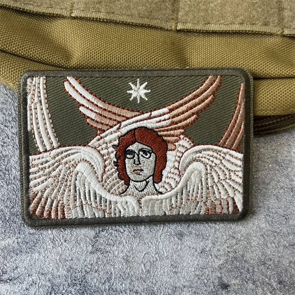 Angel Seraphim Embroidered Morale Badge Patch Tactical Armband Military Hook and Loop Outdoor Backpack Accessories Stickers
Angel Seraphim Embroidered Morale Badge Patch Tactical Armband Military Hook and Loop Outdoor Backpack Accessories Stickers