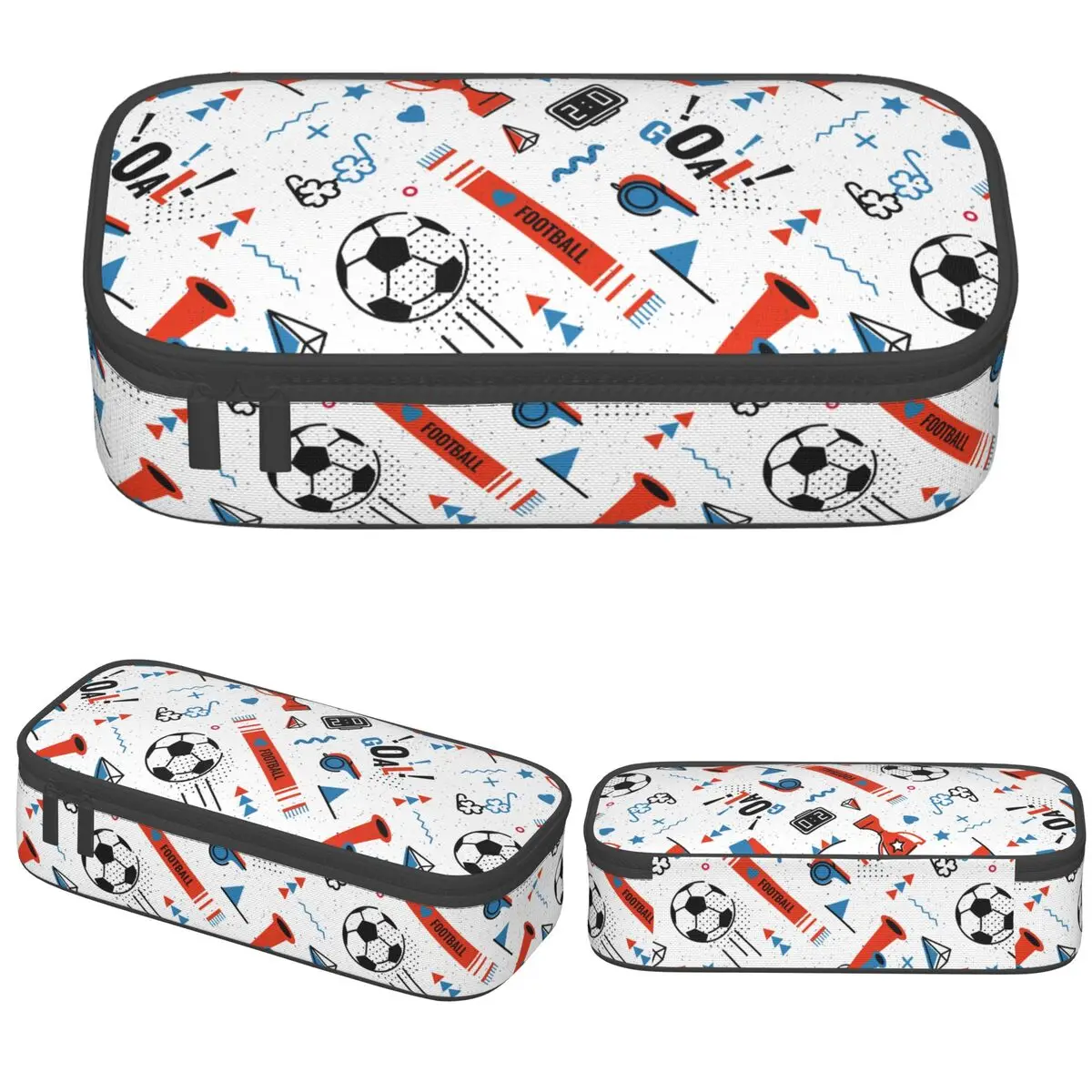 80s Memphis Pencil Cases Soccer Football Balls Sports Pencilcases Pen for Girls Boys Makeup Bags School Supplies Accessories
80s Memphis Pencil Cases Soccer Football Balls Sports Pencilcases Pen for Girls Boys Makeup Bags School Supplies Accessories