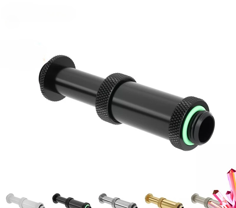 Двойной разъем расширения G1/4" (41-69 мм) TSSXK-B01 Белый, Ярко-Серебристый, Черный
Двойной разъем расширения G1/4" (41-69 мм) TSSXK-B01 Белый, Ярко-Серебристый, Черный