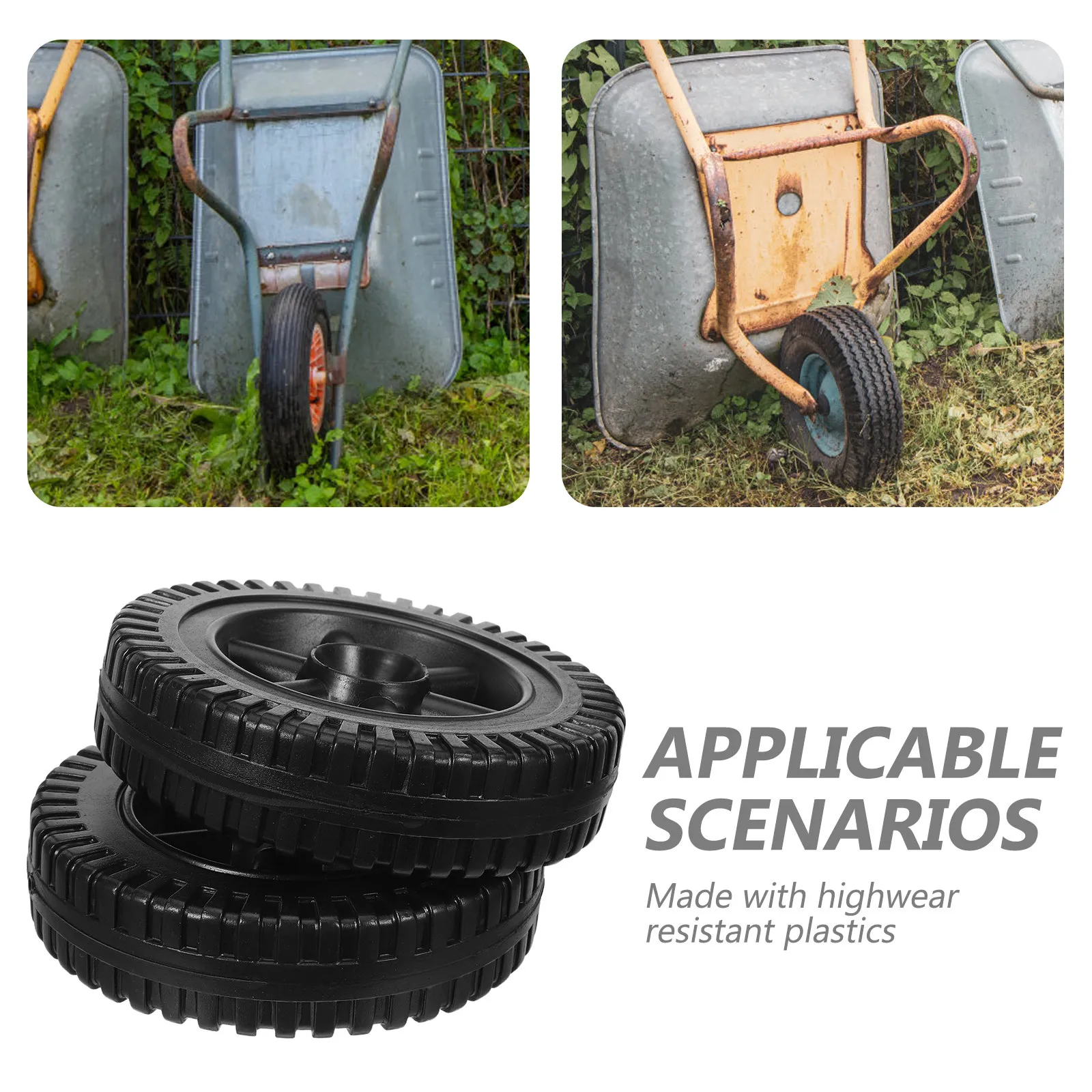 2PCS Lawn Mower Wheels Replacement Universal Plastic Tires for Push Mowers Garden Tillers and Pressure Washers Lawn Mower Wheels
2PCS Lawn Mower Wheels Replacement Universal Plastic Tires for Push Mowers Garden Tillers and Pressure Washers Lawn Mower Wheels