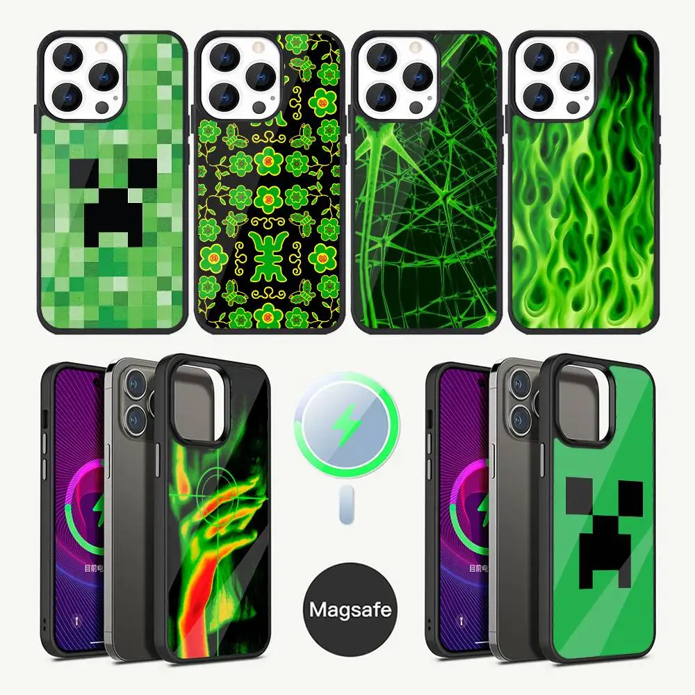Green Aesthetics Phone Case For iPhone 16,15,14,13,12,11,Plus,Pro,Max Mini Magsafe Magnetic Wireless Charging
Green Aesthetics Phone Case For iPhone 16,15,14,13,12,11,Plus,Pro,Max Mini Magsafe Magnetic Wireless Charging