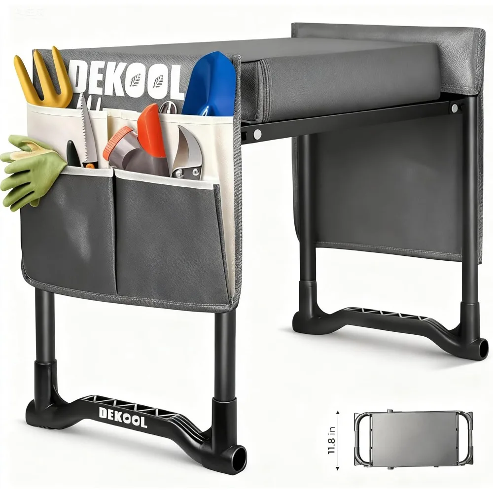 Сверхмощное садовое сиденье с толстой подушкой, сумки для инструментов, портативная скамейка для посадки, прополки подарков
Сверхмощное садовое сиденье с толстой подушкой, сумки для инструментов, портативная скамейка для посадки, прополки подарков