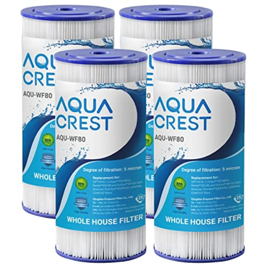 FXHSC Whole House Water Filter Replacement for GE® FXHSC, GXWH40L, GXWH35F, American Plumber W50PEHD, W10-PR, Culligan® R50-BBS
FXHSC Whole House Water Filter Replacement for GE® FXHSC, GXWH40L, GXWH35F, American Plumber W50PEHD, W10-PR, Culligan® R50-BBS