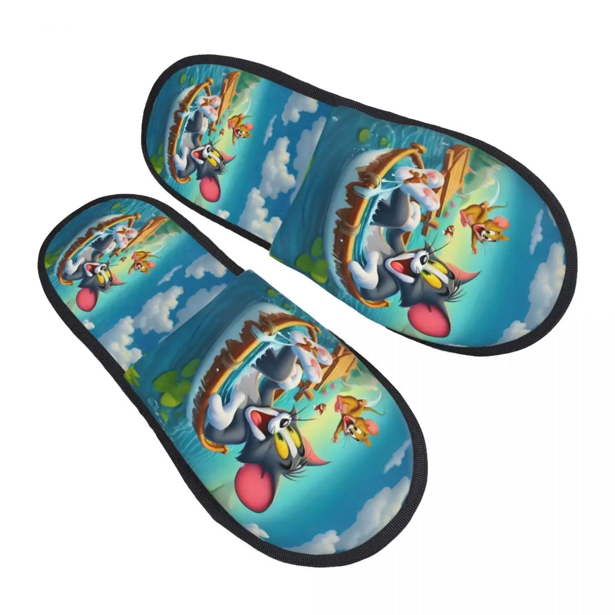 Изготовленные на заказ аниме Том и Джерри, мягкие домашние тапочки из пены с эффектом памяти, женские уютные теплые нескользящие тапочки с героями мультфильмов Kawaii
Изготовленные на заказ аниме Том и Джерри, мягкие домашние тапочки из пены с эффектом памяти, женские уютные теплые нескользящие тапочки с героями мультфильмов Kawaii