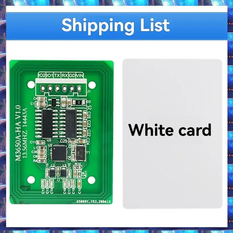 2025 M3650A-HA RFID Reader Writer 13.56Mhz IC Card Reader RS232 3.3-5V RFID Tag Reader F08 S50 S70 Card Reader Module,M3650A-HA
2025 M3650A-HA RFID Reader Writer 13.56Mhz IC Card Reader RS232 3.3-5V RFID Tag Reader F08 S50 S70 Card Reader Module,M3650A-HA