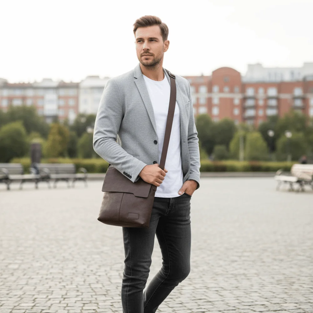 Повседневная мужская сумка-мессенджер большой вместимости из искусственной кожи, водонепроницаемая, с регулируемым ремнем, винтажная, спортивная
Повседневная мужская сумка-мессенджер большой вместимости из искусственной кожи, водонепроницаемая, с регулируемым ремнем, винтажная, спортивная