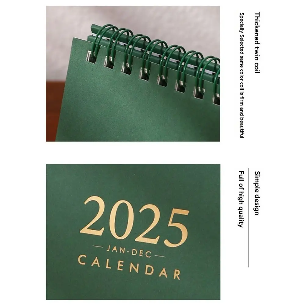 Table Planner Creative 2024-2025 Calendar 2025 Thick Paper Standing Flip Calendar Portable Memo Pad Desktop Calendar Gifts
Table Planner Creative 2024-2025 Calendar 2025 Thick Paper Standing Flip Calendar Portable Memo Pad Desktop Calendar Gifts