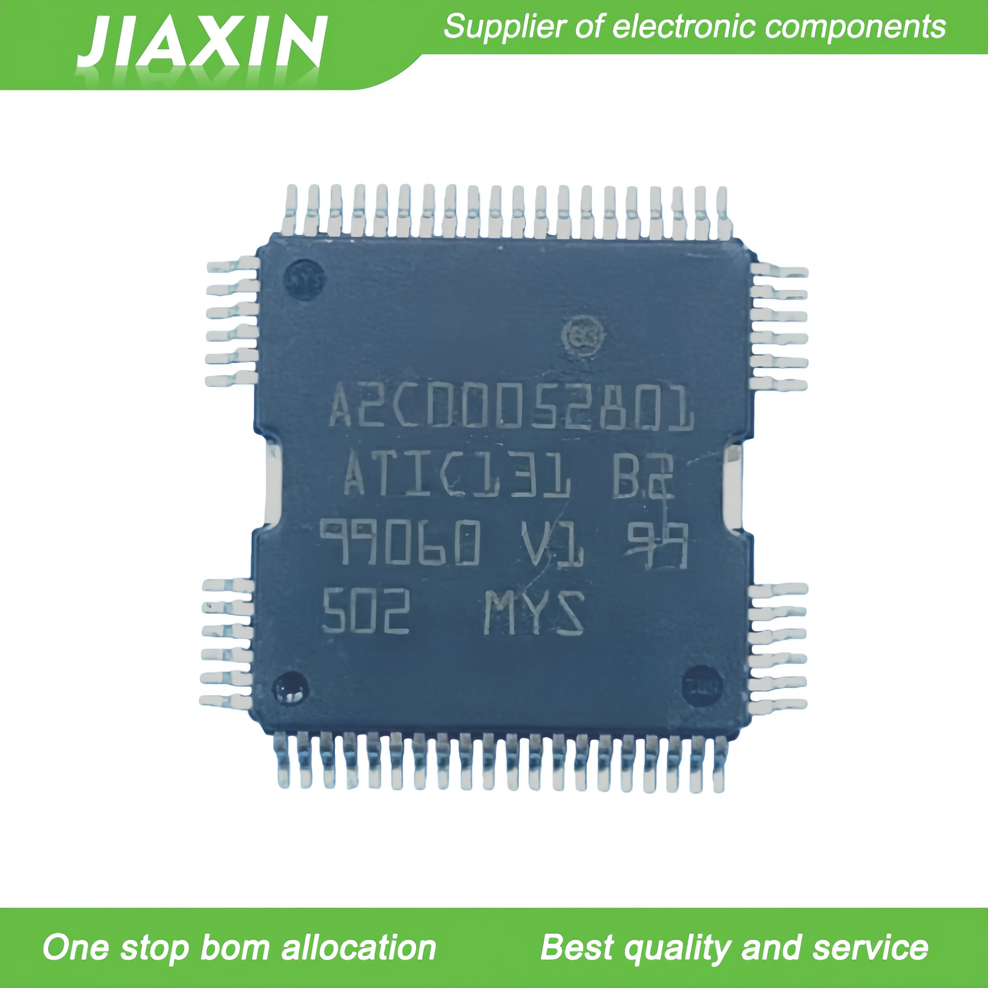 (5 шт.) 100% новый оригинальный A2C00052801 ATIC131 B2 HQFP автомобильный набор микросхем для впрыска топлива
(5 шт.) 100% новый оригинальный A2C00052801 ATIC131 B2 HQFP автомобильный набор микросхем для впрыска топлива