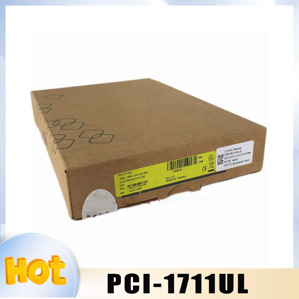 Для Advantech PCI-1711UL 12-битная многофункциональная универсальная карта сбора данных PCI PCI-1711UL-CE
Для Advantech PCI-1711UL 12-битная многофункциональная универсальная карта сбора данных PCI PCI-1711UL-CE