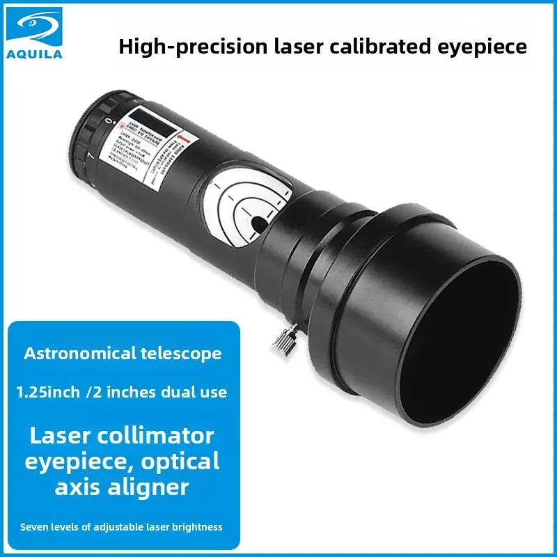 Astronomical Telescopic Laser Calibration Eyepiece 1.25/2-Inch Optical Collimator Newton Reflection Calibrator for Stargazing
Astronomical Telescopic Laser Calibration Eyepiece 1.25/2-Inch Optical Collimator Newton Reflection Calibrator for Stargazing
