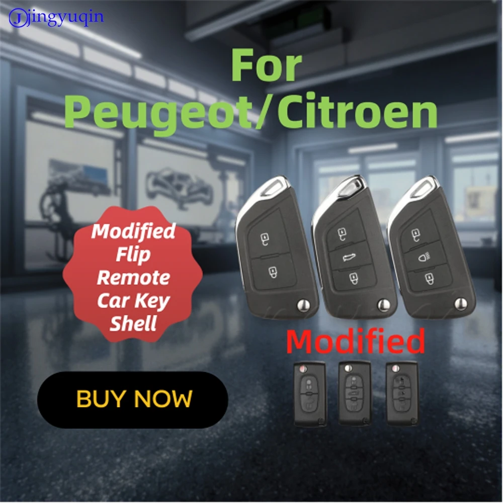 Jingyuqin модифицированный флип-пульт дистанционного ключа автомобиля для Peugeot/Citroen Ce0536/0523 HU83 VA2 лезвие ключа 2/3 кнопки
Jingyuqin модифицированный флип-пульт дистанционного ключа автомобиля для Peugeot/Citroen Ce0536/0523 HU83 VA2 лезвие ключа 2/3 кнопки