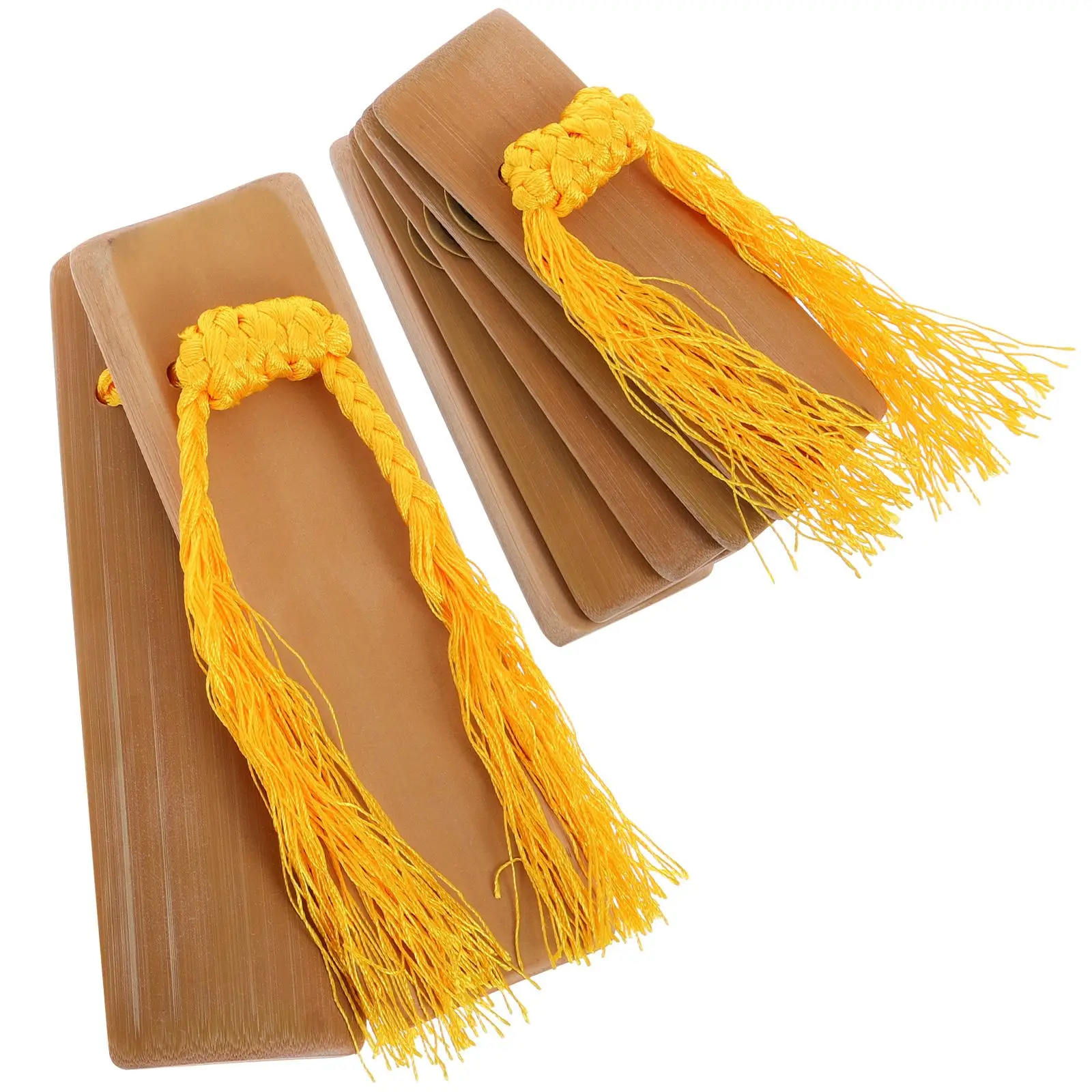 2 Pcs Allegro Bamboo Board Percussion Instruments Nationality Cotton Rope Child
2 Pcs Allegro Bamboo Board Percussion Instruments Nationality Cotton Rope Child
