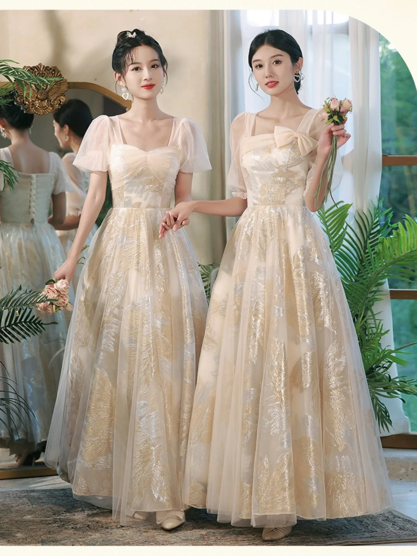 Bridesmaid Dresses A-line Floor-length Plus size Women Party Cocktail Dress Tulle Bride Maid Gown Maid of Honor Dresses
Bridesmaid Dresses A-line Floor-length Plus size Women Party Cocktail Dress Tulle Bride Maid Gown Maid of Honor Dresses