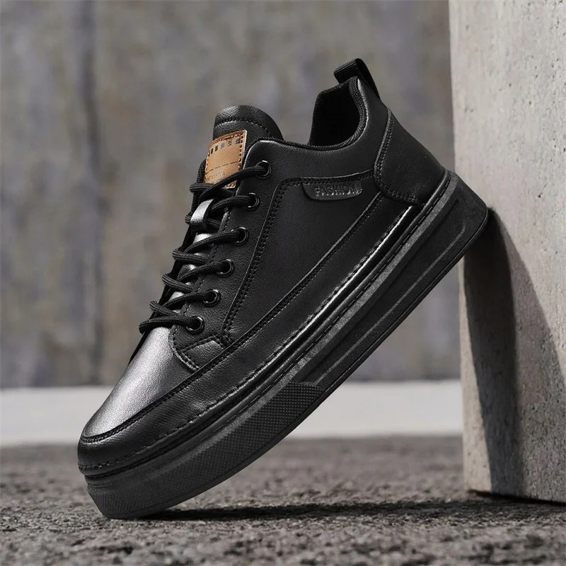 Luxury Brand Mens Casual Footwear Men Formal Business Leather Shoes High Quality Male Walking Shoes Lace Up Men's Skate Flats
Luxury Brand Mens Casual Footwear Men Formal Business Leather Shoes High Quality Male Walking Shoes Lace Up Men's Skate Flats