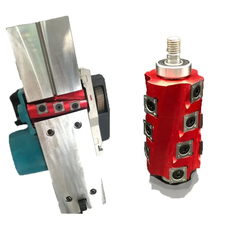 With Insert Blades Carpentry Hand Plane Electric Planer Woodworking Planer And Accessories Wood Planer Spiral Cutter
With Insert Blades Carpentry Hand Plane Electric Planer Woodworking Planer And Accessories Wood Planer Spiral Cutter