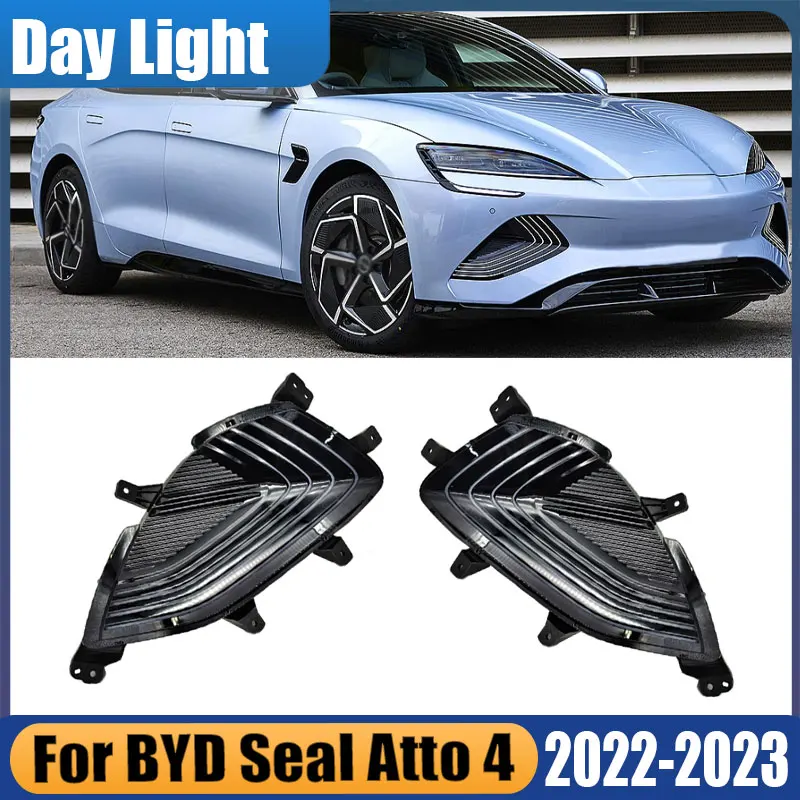 For BYD Seal Atto 4 2022-2023 Car Accessories Front Bumper Fog Light Daytime Running Light DRL Auto Front Signal Lamp Accessmbly
For BYD Seal Atto 4 2022-2023 Car Accessories Front Bumper Fog Light Daytime Running Light DRL Auto Front Signal Lamp Accessmbly