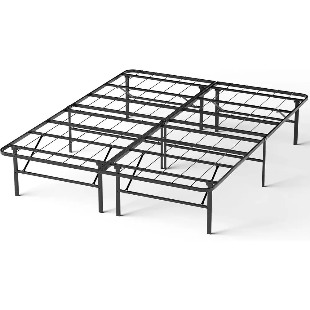 14 Adjustable Metal Platform Bed with Steel Slats, No Box Spring Needed, Easy Assembly, Portable for Guest Rooms or Dorms
14 Adjustable Metal Platform Bed with Steel Slats, No Box Spring Needed, Easy Assembly, Portable for Guest Rooms or Dorms
