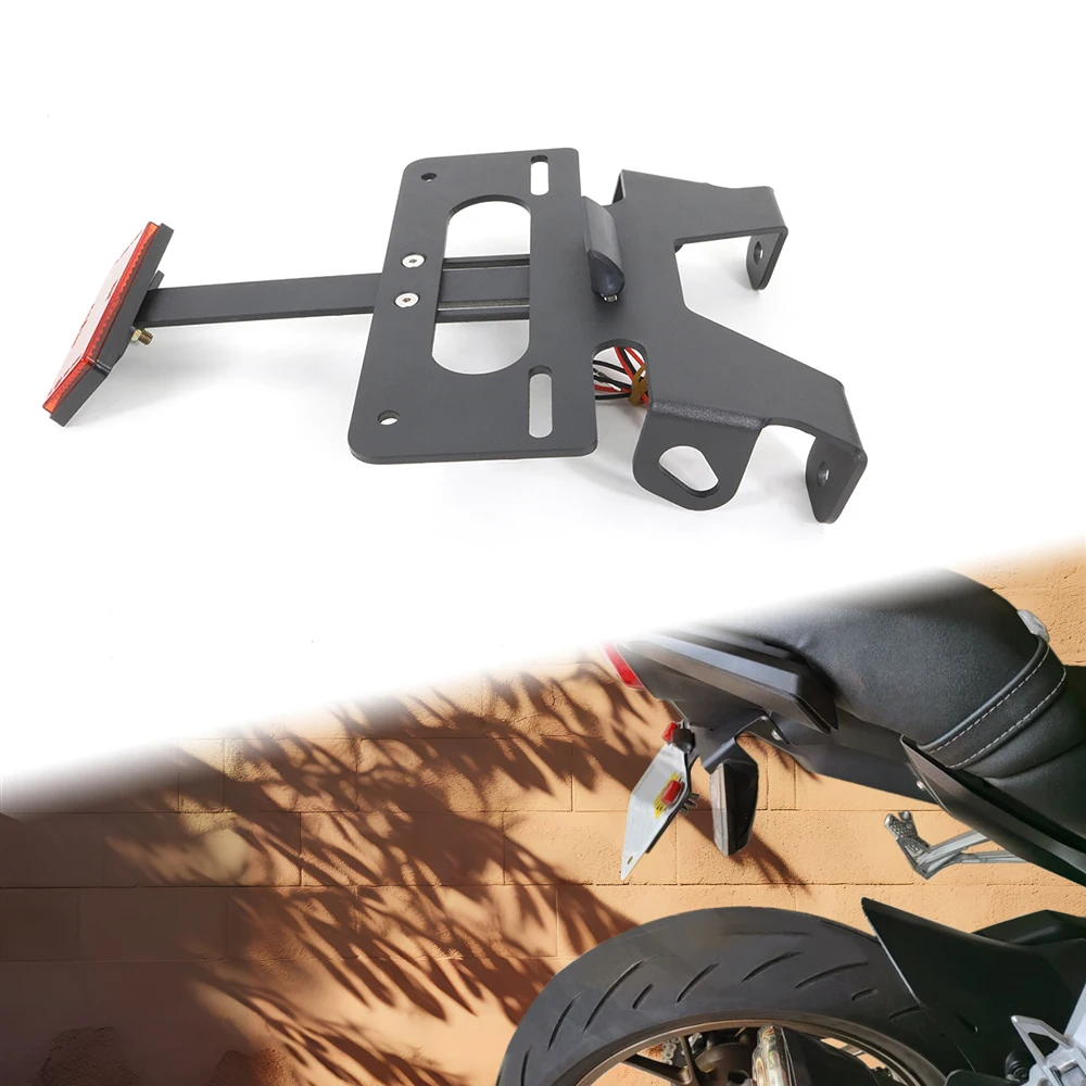 Комплект для устранения заднего крыла, подходит для Honda CB125R NEO Sports Cafe CB150R CB300R 2018-2024, подставка для номерного знака, кронштейн
Комплект для устранения заднего крыла, подходит для Honda CB125R NEO Sports Cafe CB150R CB300R 2018-2024, подставка для номерного знака, кронштейн