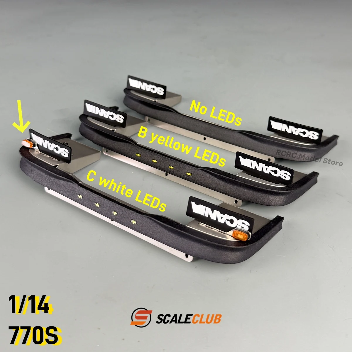 770S 1/14 комплект нижнего бампера игрушечного грузовика для Tamiya 1/14 RC тягач для серии SCANIA 770S аксессуары Запчасти SCALECLUB
770S 1/14 комплект нижнего бампера игрушечного грузовика для Tamiya 1/14 RC тягач для серии SCANIA 770S аксессуары Запчасти SCALECLUB