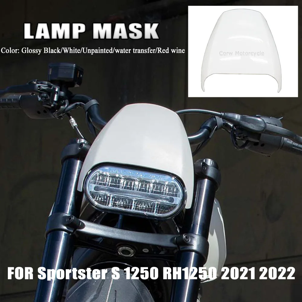FOR Sportster S 1250 RH1250 RH 1250 2021 2022 NEW Motorcycle Black White Scheinwerfer Maske Lamp Mask
FOR Sportster S 1250 RH1250 RH 1250 2021 2022 NEW Motorcycle Black White Scheinwerfer Maske Lamp Mask