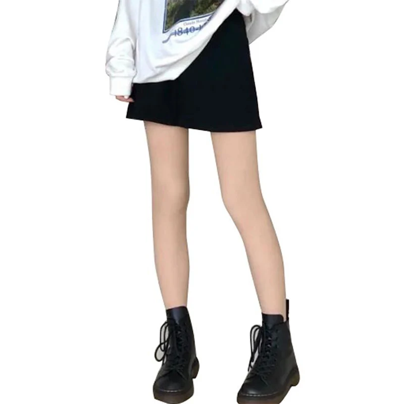 Summer Short Skirts for Women 13 Color Casual Bassic Black Cotton Pencil Skirt Above Knee Elastic Waist Faldas Female Mini Skirt
Summer Short Skirts for Women 13 Color Casual Bassic Black Cotton Pencil Skirt Above Knee Elastic Waist Faldas Female Mini Skirt