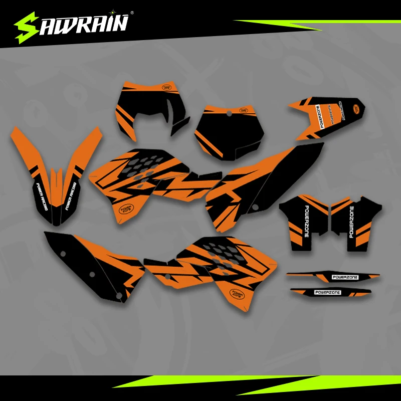 Мотоциклетные графические фоны Sawrain, наборы наклеек для KTM EXC XCW SXF 07-10SXF 08-11EXC 011
Мотоциклетные графические фоны Sawrain, наборы наклеек для KTM EXC XCW SXF 07-10SXF 08-11EXC 011