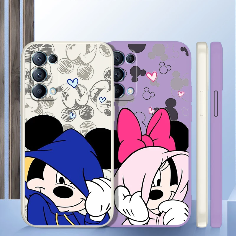 Mickey Love Minnie Phone Case For OPPO Find X5 X3 X2 neo Pro Lite A5 A9 2020 A96 4G 5G Liquid Rope Candy Color Cover Coque Capa
Mickey Love Minnie Phone Case For OPPO Find X5 X3 X2 neo Pro Lite A5 A9 2020 A96 4G 5G Liquid Rope Candy Color Cover Coque Capa