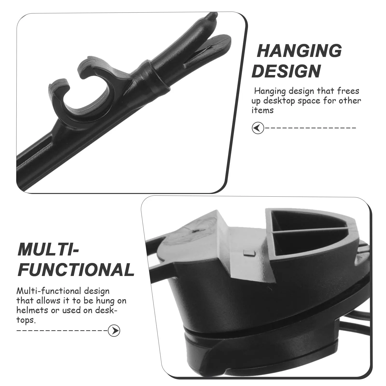 1 Pair Professional Headphone Holder Wild Rail Daily Use Headphone Rack Portable Adapter Outdoor Accessory
1 Pair Professional Headphone Holder Wild Rail Daily Use Headphone Rack Portable Adapter Outdoor Accessory
