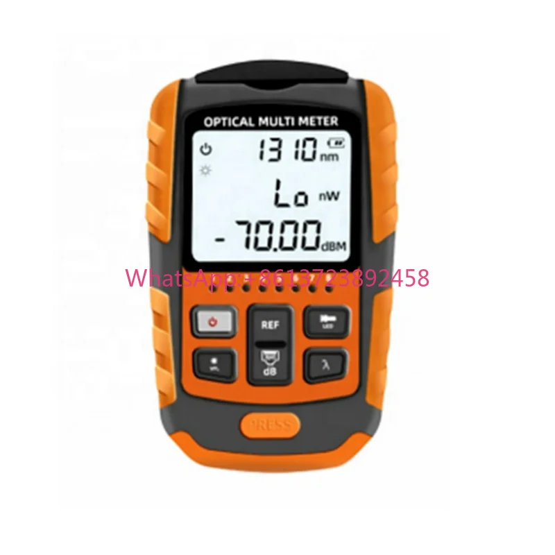 4 in 1 Multi-function Visual Fault Locator Network Cable Test Optical Fiber Tester VFL-50dBm~+26d Optical Power Meter
4 in 1 Multi-function Visual Fault Locator Network Cable Test Optical Fiber Tester VFL-50dBm~+26d Optical Power Meter