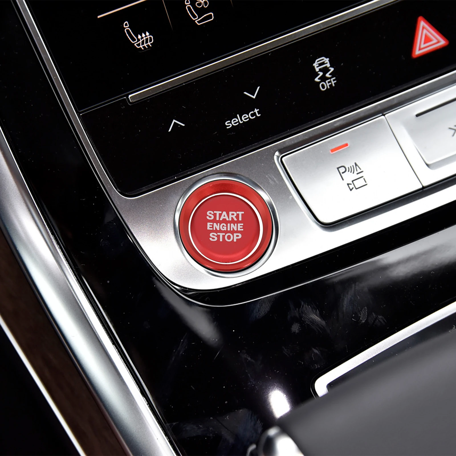 Car Engine Button Cover Car Start Stop Button Cover Car Interior Upgrade Enhanced Style High-quality Material For A4L
Car Engine Button Cover Car Start Stop Button Cover Car Interior Upgrade Enhanced Style High-quality Material For A4L