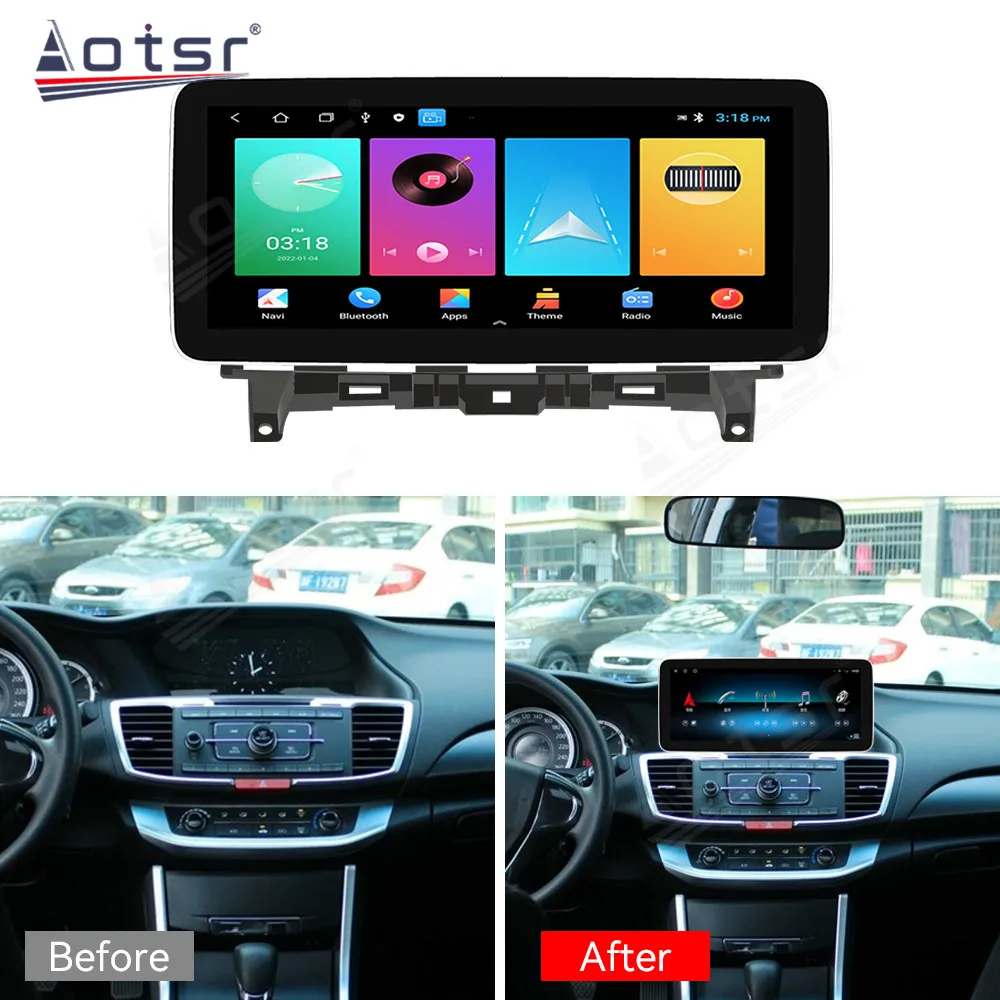 RHD LHD 8 Core Android 12.3 Inch For Honda Accord 9 2013~2017 Car Multimedia Automotive GPS Navigat Car Radio Stereo Head Unit
RHD LHD 8 Core Android 12.3 Inch For Honda Accord 9 2013~2017 Car Multimedia Automotive GPS Navigat Car Radio Stereo Head Unit