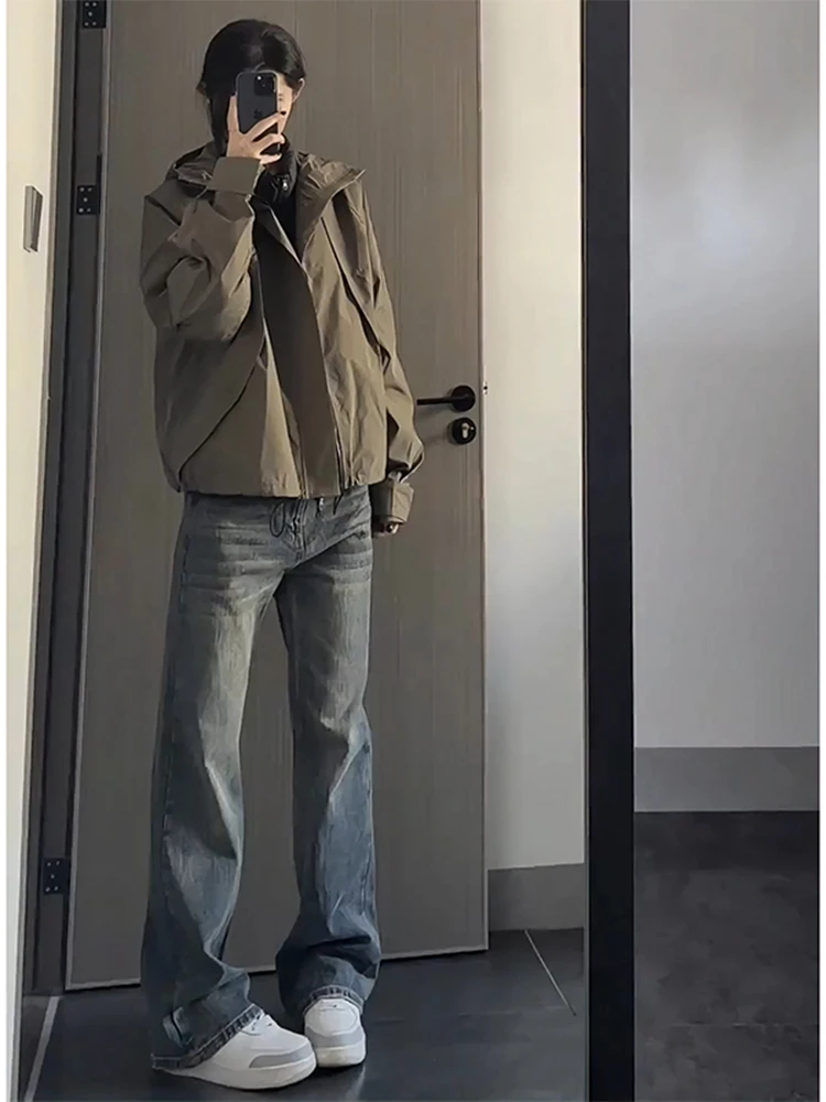 Retro Blue Flared Jeans Men's Summer Tall Extended Straight Leg Slimming Pants High Street American Sle Long Tailoring
Retro Blue Flared Jeans Men's Summer Tall Extended Straight Leg Slimming Pants High Street American Sle Long Tailoring