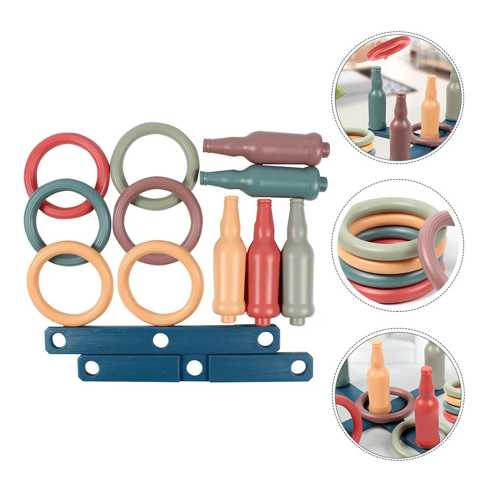 1Set Interactive Ring Toss Game Multiplayer Kids Bottle Tossing Educational Game Enhance Coordination Concentration
1Set Interactive Ring Toss Game Multiplayer Kids Bottle Tossing Educational Game Enhance Coordination Concentration