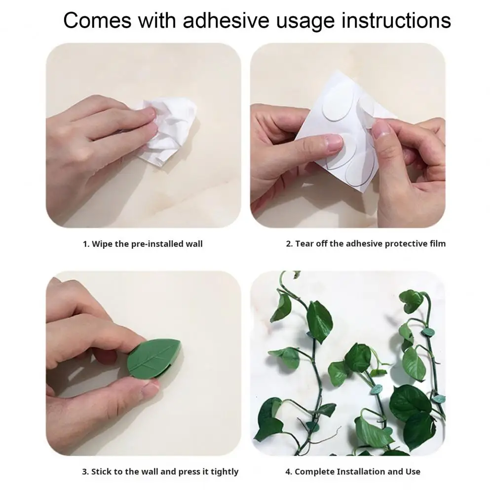 Wall Plant Support Plant Vine Fixing Clips for Garden Balcony Vines Wall Mount Fixture with Adhesive for Climbing for Patio
Wall Plant Support Plant Vine Fixing Clips for Garden Balcony Vines Wall Mount Fixture with Adhesive for Climbing for Patio