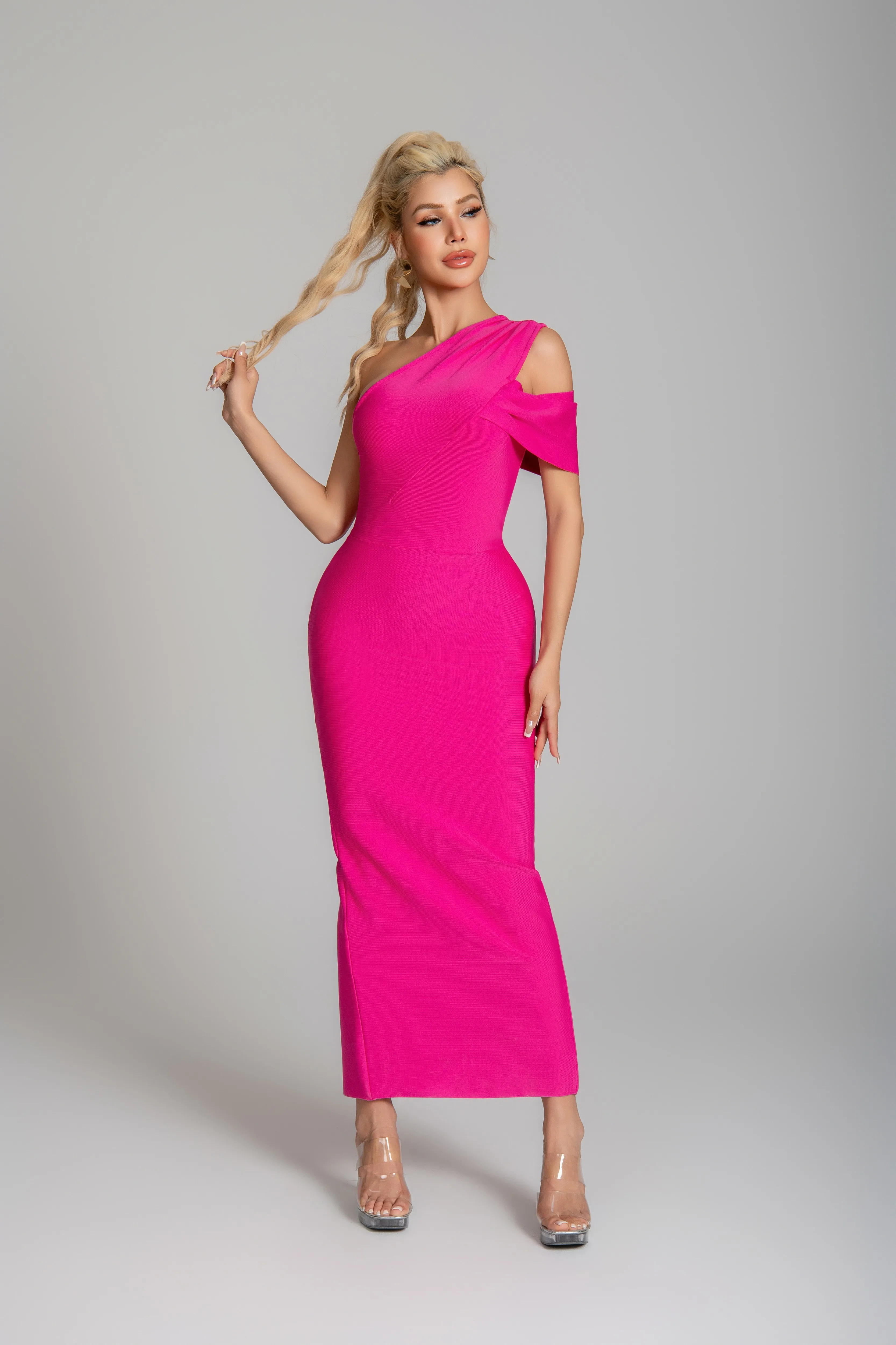 Elegant Pure Color Summer Long Sleeveless Wrap Evening Dress for Women Party Gatherings
Elegant Pure Color Summer Long Sleeveless Wrap Evening Dress for Women Party Gatherings