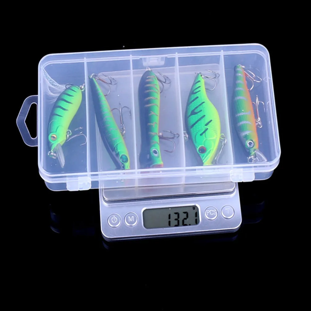 5pcs Fishing Lures Set Creative Shape Baits for Carp Bass Silver Long Term Reusable Premium Material Accessories
5pcs Fishing Lures Set Creative Shape Baits for Carp Bass Silver Long Term Reusable Premium Material Accessories